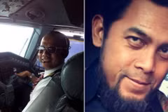 Hai viên phi công Ridwan Agustin (trái) và Tommy Abu Alfatih. (Nguồn: stuff.co.nz)