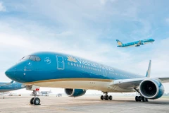 Doanh thu năm 2022 của Vietnam Airlines vẫn chưa thể cải thiện tương ứng với tốc độ tăng trưởng của sản lượng hành khách. (Ảnh: PV/Vietnam+)