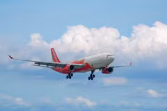 Vietjet sẽ sử dụng máy bay Airbus A330-300 trên đường bay mở tới Australia vào tháng Sáu này. (Ảnh: CTV/Vietnam+)