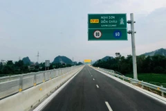 Bộ Giao thông Vận tải sẽ điều chỉnh nâng tốc tốc độ cao tốc 4 làn xe lên 90km/h trước Tết Nguyên đán 2024. (Ảnh: Việt Hùng/Vietnam+) 