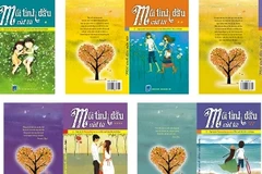 Bìa của những tập sách "Mối tình đầu của tôi" đã xuất bản (Nguồn: Internet)