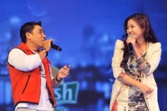 Vận động viên Phạm Văn Mách và Văn Mai Hương trong chương trình "Cặp đôi hoàn hảo" tuần thứ hai (Nguồn: VTV3)