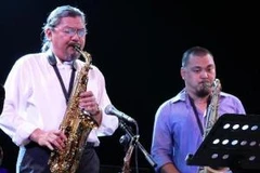 Hai cha con Quyền Văn Minh và Quyền Thiện Đắc. (Nguồn: Internet)