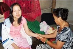 Một cô dâu Việt trở về nước trên xe lăn và bị ngơ ngẩn là đã "may mắn" so với các phụ nữ thiệt mạng, không thể trở về (Nguồn: Internet)