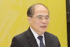 Chủ tịch Quốc hội Nguyễn Sinh Hùng. (Ảnh: Nhan Sáng/TTXVN)