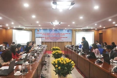 Khóa đào tạo “Quản lý nợ bền vững cho các quốc gia có khả năng vay vốn trên thị trường,” từ ngày 24 đến 28/2. (Ảnh: PV/Vietnam+)