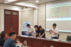 Ngày 22/6, Công ty cổ phần tập đoàn An Phát Holdings đã tổ chức đấu giá thành công 4,3 triệu cổ phiếu. (Ảnh: PV/Vietnam+)