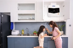 Tháng 1/2020, Tổ chức Szutest -Thổ Nhĩ Kỳ chính thức cấp chứng nhận hợp quy của CE cho các sản phẩm bình nước nóng của Tập đoàn Sơn Hà. (Ảnh: CTV/Vietnam+)