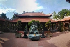 Chùa Biện Sơn, huyện Yên Lạc, tỉnh Vĩnh Phúc. (Nguồn: Báo Vĩnh Phúc)