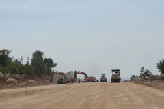 Đường vào khu công nghiệp dầu khí Long Sơn. (Nguồn: baobariavungtau.com.vn)