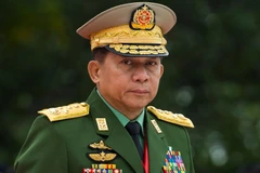 Thống tướng Min Aung Hlaing. (Nguồn: AFP)