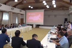 Quang cảnh hội nghị. (Ảnh: Quang Vinh/Vietnam+)