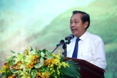 Phó Thủ tướng Trương Hòa Bình. (Ảnh: Thanh Tùng/TTXVN)