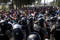 Người nhập cư đổ dồn về biên giới Bulgaria với các nước láng giềng. (Nguồn AFP)