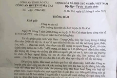 Lãnh đạo công an Si Ma Cai nhận sai vụ cảnh báo bắt cóc, lấy nội tạng