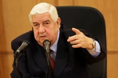 Ngoại trưởng Syria Walid Muallem. (Ảnh: AFP/TTXVN)