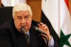 Ngoại trưởng Syria Walid Muallem. (Nguồn: AFP/TTXVN)