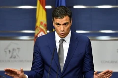Thủ lĩnh đảng Xã hội (PSOE) Pedro Sanchez. (Ảnh: AFP/TTXVN)