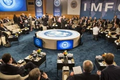 Một phiên họp của IMF. (Nguồn: Reuters)