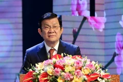 Chủ tịch nước Trương Tấn Sang. (Ảnh: Phương Hoa/TTXVN)