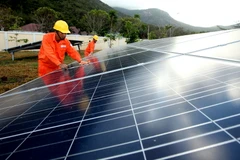 Nhà máy điện Mặt Trời. (Ảnh minh họa: Ngọc Hà/TTXVN)