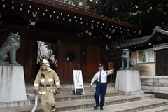 Đền Yasukuni. (Ảnh: AFP/TTXVN)
