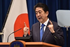 Thủ tướng Nhật Bản Shinzo Abe. (Ảnh: AFP/TTXVN)