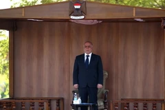 Thủ tướng Iraq Haider al-Abadi tại thủ đô Baghdad ngày 14/7. (Ảnh: AFP/TTXVN)