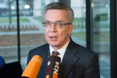 Bộ trưởng Nội vụ Đức Thomas de Maiziere. (Ảnh: AFP/TTXVN)
