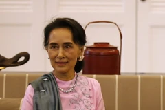 Bà Aung San Suu Kyi. (Ảnh: AFP/TTXVN)