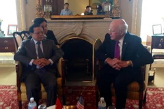 Bí thư Thành ủy Hà Nội Phạm Quang Nghị thăm và làm việc tại Mỹ