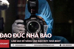 Giải pháp nâng cao đạo đức báo chí đến từ hai chiều, yêu cầu cả những nỗ lực đến từ cá nhân người làm báo lẫn những cơ quan quản lý. (Ảnh: PV/Vietnam+)
