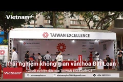 Trải nghiệm không gian văn hóa, ẩm thực Đài Loan tại Hà Nội. (Ảnh: Việt Hưng)