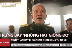 Trưng bày 'Những hạt giống đỏ': Tinh thần bất khuất sau chấn song tù đày