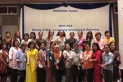 Các đại biểu tham dự hội thảo tại Yangon. (Ảnh: WAN-IFRA)