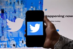Biểu tượng của mạng xã hội Twitter. (Ảnh: AFP/TTXVN)
