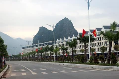 Khu đô thị Ao Tiên-Cát Linh. (Ảnh: Văn Đức/TTXVN)