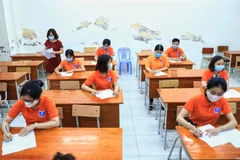 Kỳ thi tuyển sinh vào lớp 10 công lập của Hà Nội sẽ diễn ra vào ngày 18-19/6. (Ảnh: Thành Đạt/TTXVN)