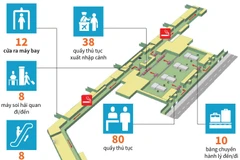 Cảng hàng không quốc tế Tân Sơn Nhất thường xuyên quá tải