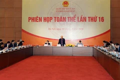 Phó Chủ tịch Quốc hội Uông Chu Lưu dự Phiên họp toàn thể của Ủy ban Pháp luật. (Nguồn: daibieunhandan.vn)