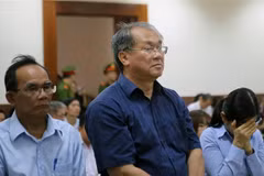 Bị cáo Phạm Công Danh nghe tòa tuyên án ngày 25/12/2018. (Ảnh: Thành Chung/TTXVN)