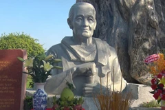 Tượng Mẹ Việt Nam Anh hùng Nguyễn Thị Ngọt. (Ảnh: Phạm Minh Tuấn/TTXVN)