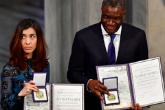 Trụ sở Viện Hàn lâm Thụy Điển tại Stockholm. (Nguồn: EPA-EFE/ TTXVN .)