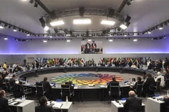 Toàn cảnh Hội nghị thượng đỉnh nhóm các nền kinh tế phát triển và mới nổi hàng đầu thế giới (G20) tại Buenos Aires, Argentina ngày 30/11/2018. (Ảnh: AFP/ TTXVN)