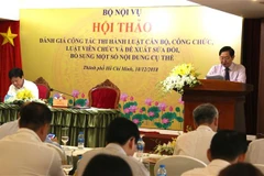 Quang cảnh Hội nghị. (Ảnh: Trần Xuân Tình/TTXVN)