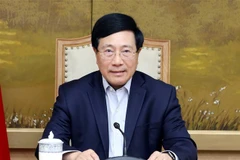 Phó Thủ tướng Chính phủ Phạm Bình Minh làm Tổ trưởng Tổ công tác về rà soát, tháo gỡ khó khăn, vướng mắc và thúc đẩy thực hiện dự án đầu tư. (Ảnh: Phạm Kiên/TTXVN)