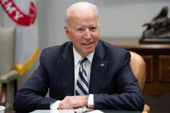 Tổng thống Mỹ Joe Biden tại một cuộc họp ở Washington DC. (Ảnh: AFP/TTXVN)