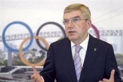 Chủ tịch Ủy ban Olympic quốc tế (IOC) Thomas Bach. (Ảnh: Kyodo/TTXVN)