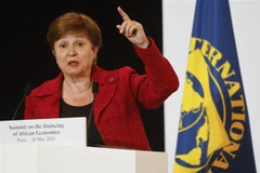 Tổng Giám đốc Quỹ Tiền tệ quốc tế (IMF) Kristalina Georgieva. (Ảnh: AFP/TTXVN)