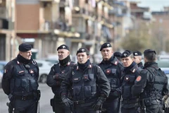 Cảnh sát Italy. (Ảnh: AFP/ TTXVN)